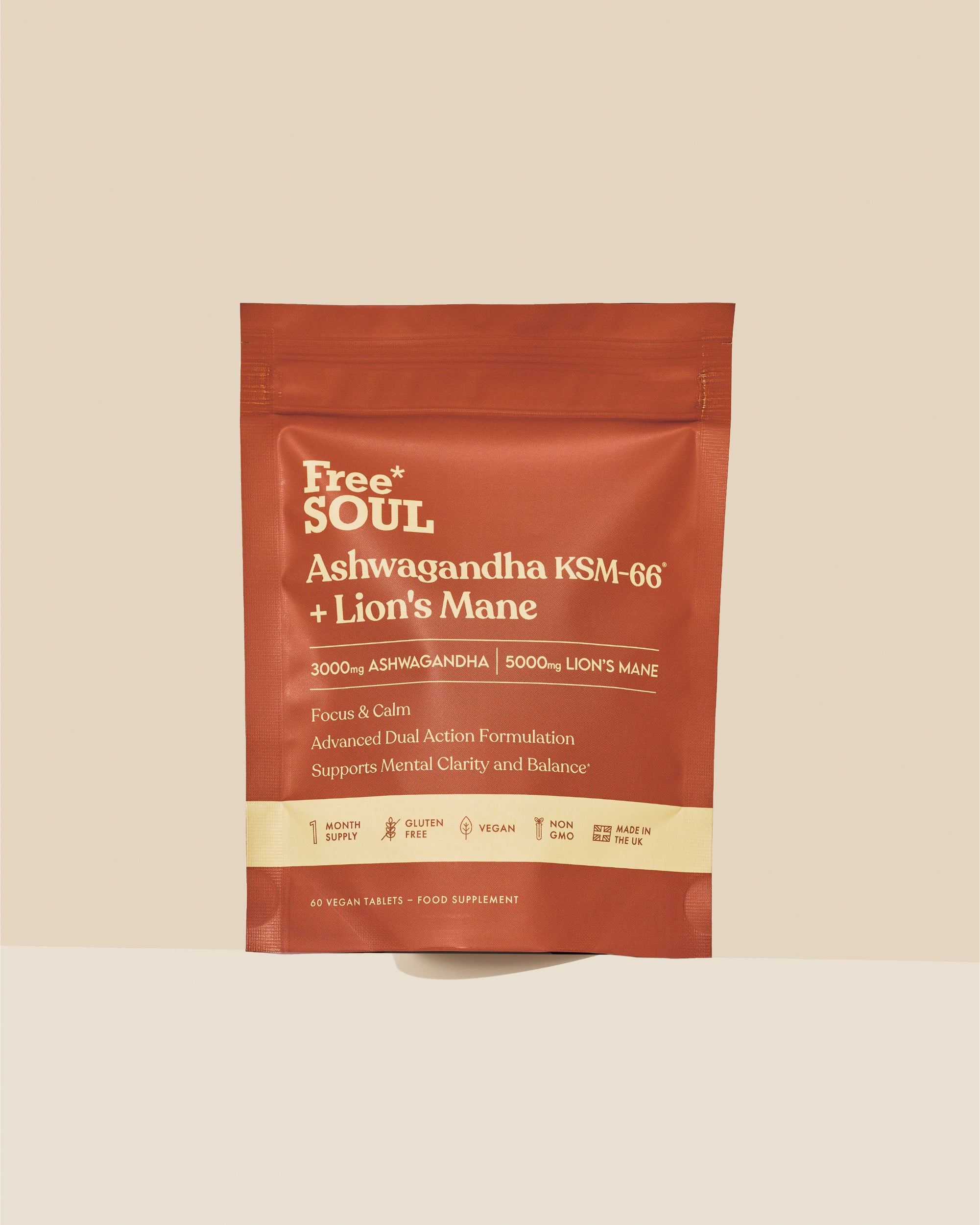 Ashwagandha KSM-66® + Lion's Mane