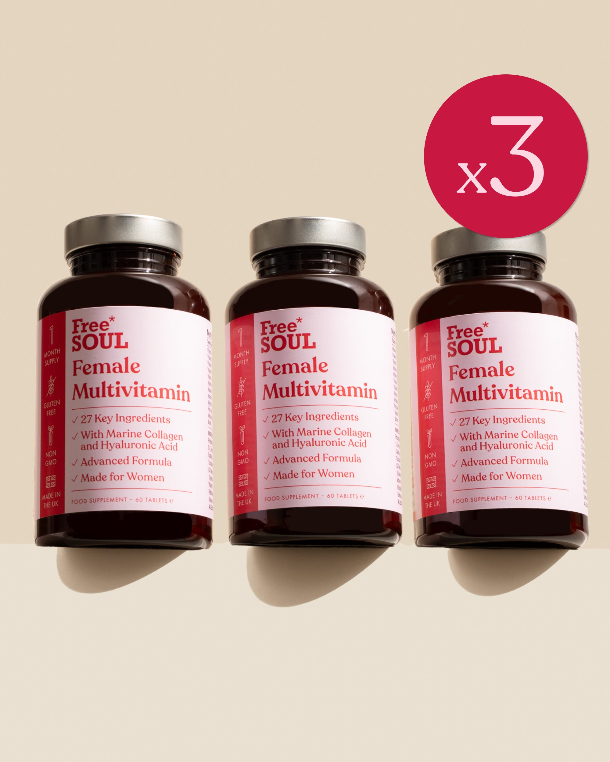 Multivitamins with Collagen Bundle