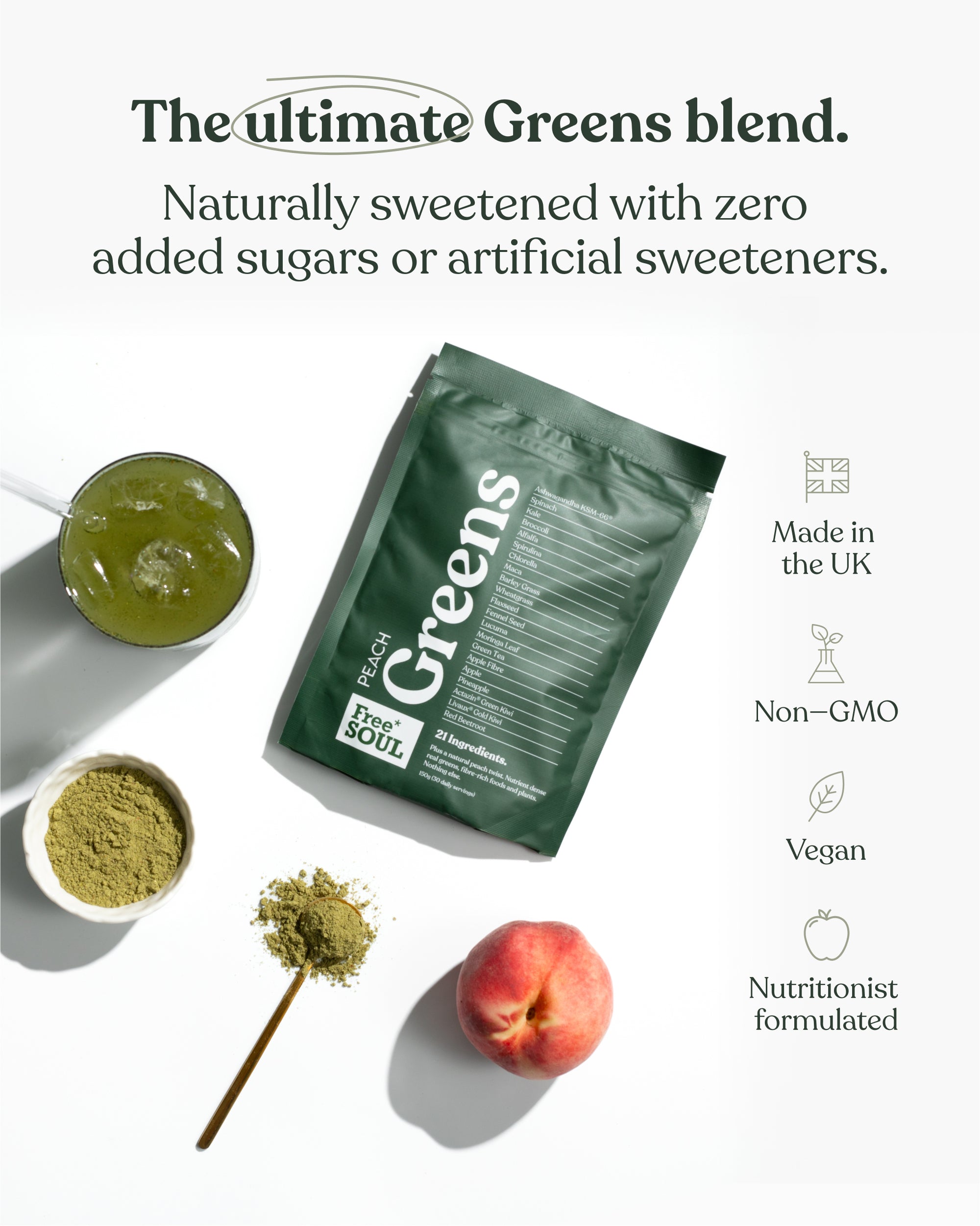 Free Soul Greens Powder