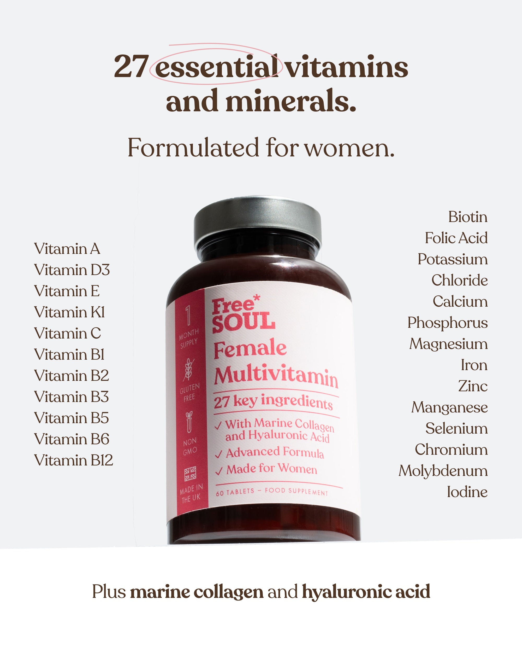 Multivitamins with Collagen