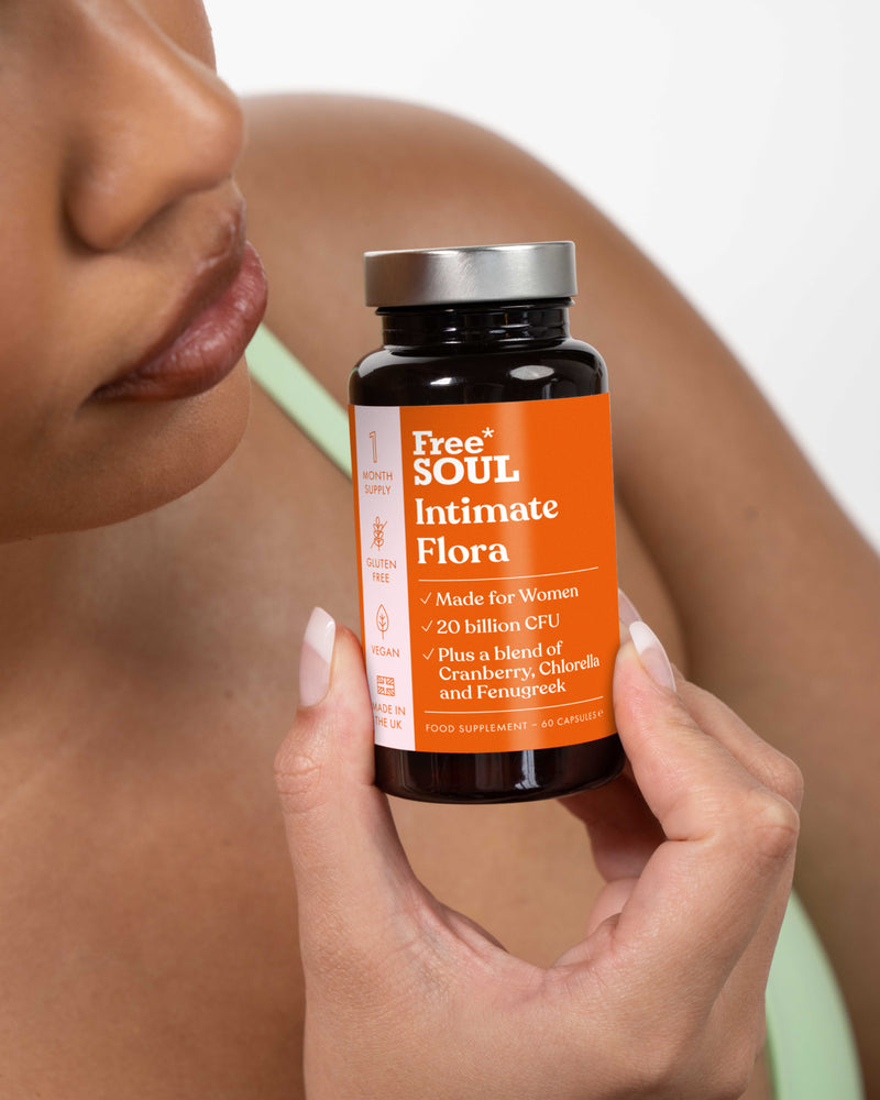 Microbiome support for intimate comfort.